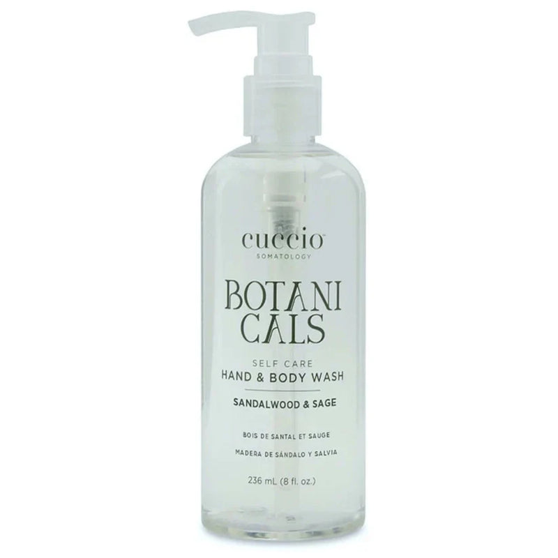 BOTANICALS HYDRATING HAND & BODY WASH SANDALWOOD + SAGE 8oz.